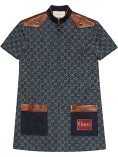 Gucci джинсовое платье из органического денима