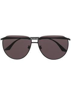 Balenciaga Eyewear солнцезащитные очки-авиаторы Bridge