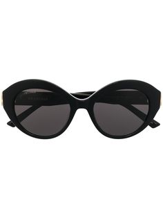 Balenciaga Eyewear солнцезащитные очки Dynasty в овальной оправе
