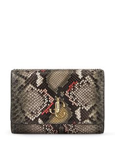 Jimmy Choo клатч Varenne с логотипом
