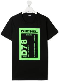 Diesel Kids футболка с короткими рукавами и логотипом