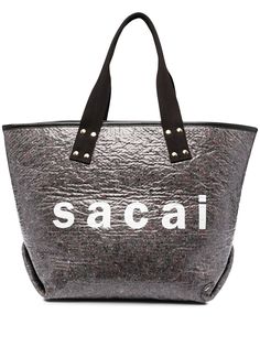 Sacai сумка на плечо с логотипом
