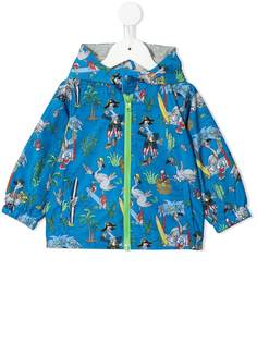 Stella McCartney Kids куртка Flamingo Land с капюшоном
