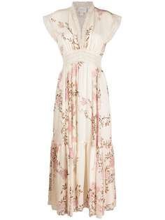 Giambattista Valli платье с цветочным принтом