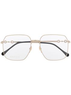 Gucci Eyewear очки в квадратной оправе