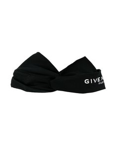 Givenchy Kids повязка на голову с логотипом