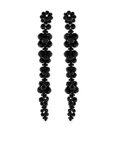 Simone Rocha серьги-подвески из бисера