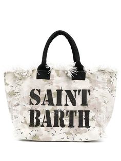 Mc2 Saint Barth пляжная сумка Desert с камуфляжным принтом