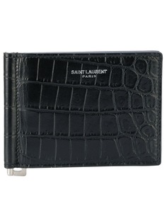 Saint Laurent бумажник с зажимом для купюр