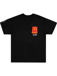 Travis Scott футболка Smile из коллаборации с McDonalds