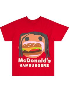 Travis Scott футболка x McDonalds Travis Scott