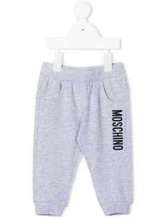 Moschino Kids спортивные брюки с логотипом