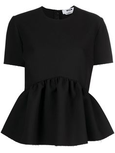 MSGM топ с баской