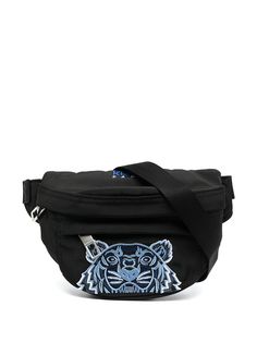 Kenzo поясная сумка Kampus с вышивкой Tiger