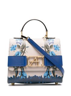 Alberta Ferretti сумка-тоут с цветочным принтом