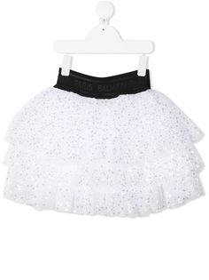 Balmain Kids пышная юбка с пайетками