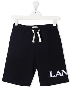 LANVIN Enfant спортивные шорты с логотипом