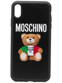 Moschino чехол для iPhone XS Max с принтом