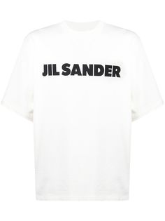 Jil Sander футболка с логотипом