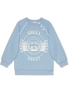 Gucci Kids толстовка с принтом Gucci Disk