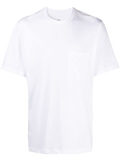 OAMC футболка с цветочным принтом и логотипом