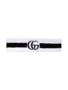 Gucci Kids ободок с логотипом GG
