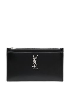 Saint Laurent клатч с монограммой