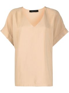Federica Tosi блузка с V-образным вырезом