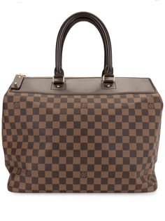 Louis Vuitton дорожная сумка Damier Ebene Greenwich PM 2003-го года