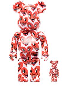 Medicom Toy набор фигурок Be@rbrick Keith Haring #6