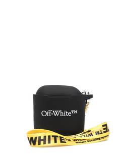 Off-White чехол для AirPods с логотипом