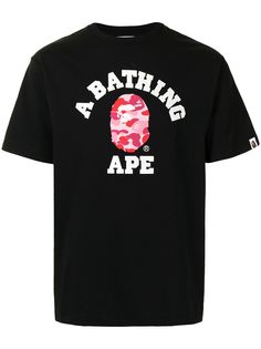 A BATHING APE® футболка с короткими рукавами и логотипом