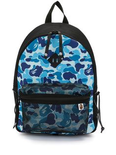 A BATHING APE® рюкзак с камуфляжным принтом Bape