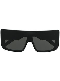 Rick Owens солнцезащитные очки в квадратной оправе