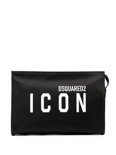Dsquared2 клатч с принтом Icon