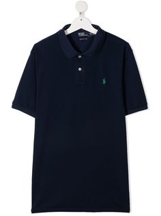 Ralph Lauren Kids рубашка поло с вышитым логотипом