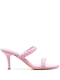 Gianvito Rossi мюли с плетеными ремешками