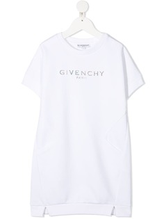 Givenchy Kids платье-футболка с логотипом