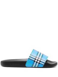 Burberry шлепанцы в клетку Vintage Check