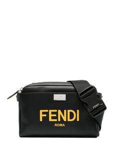 Fendi поясная сумка с логотипом