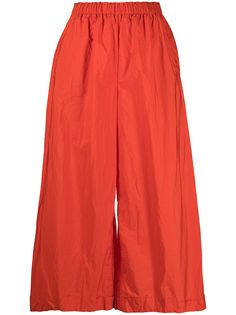 Daniela Gregis wide-leg cropped trousers