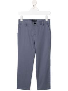 Emporio Armani Kids брюки чинос узкого кроя