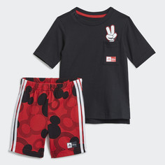 Комплект: футболка и шорты Disney Mickey Mouse adidas Performance