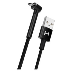 Кабель Harper STCH-390, micro USB (m) - USB (m), 1м, 2A, черный