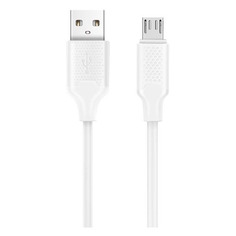 Кабель Harper BCH-321, micro USB (m) - USB (m), 1м, белый