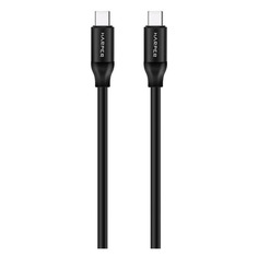 Кабель Harper SCH-770, USB Type-C (m) - USB Type-C (m), 1м, 3A, черный