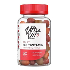 Витаминно-минеральный комплекс ULTRAVIT Adult Multivitamin, Жевательные пастилки, 60шт [vp57446]