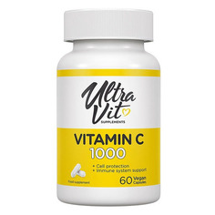 Витамин ULTRAVIT Vitamin C, капсулы, 60шт [vp57347]