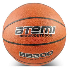 Мяч баскетбольный ATEMI BB300, для твердых покрытий, 6-й размер, оранжевый [00000101406]
