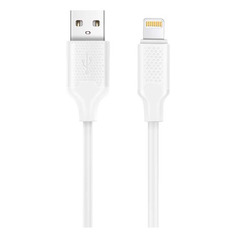 Кабель Harper BCH-521, Lightning (m) - USB (m), 1м, 2A, белый